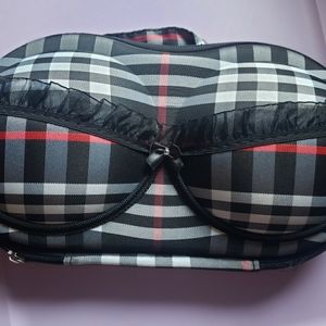Plaid Bra Travel Hard Case